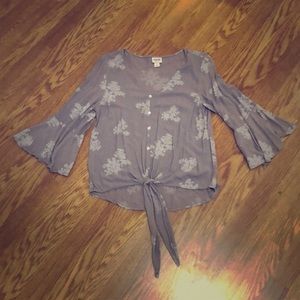 Perfect Fall Tie Shirt